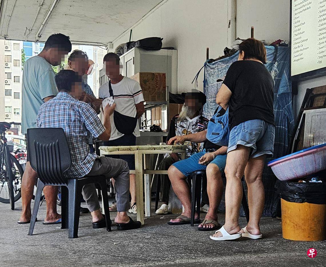 gambling Tampines coffeeshop
