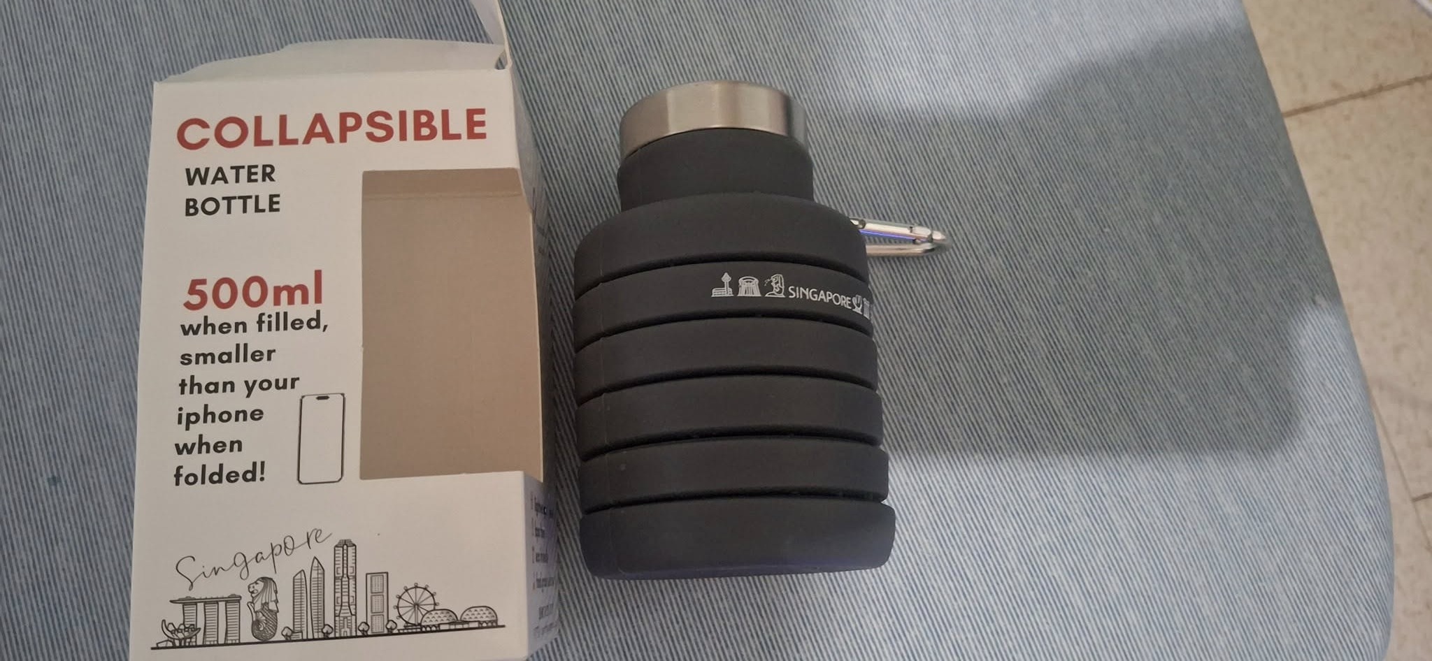 collapsible water bottle