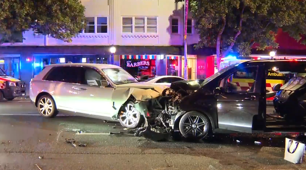 rolls-royce crash australia