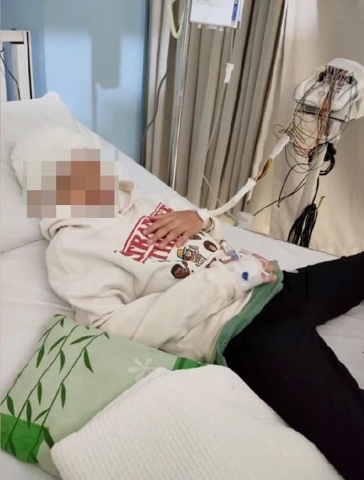 boy beaten sister rejected hospitalised