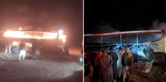 bus afghanistan 76 killed