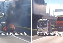 car fire