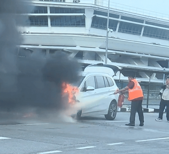 smrt car fire