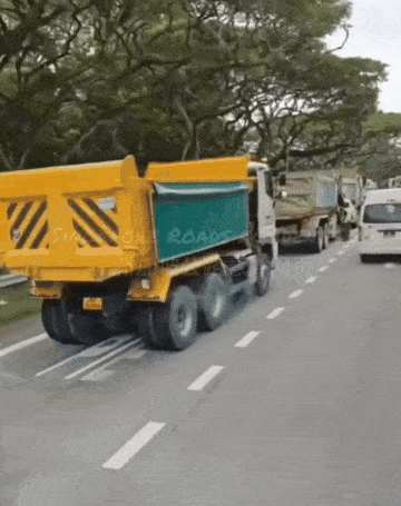 chain collision trucks ecp