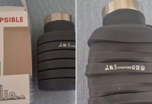 collapsible water bottle