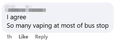 vaping public transport