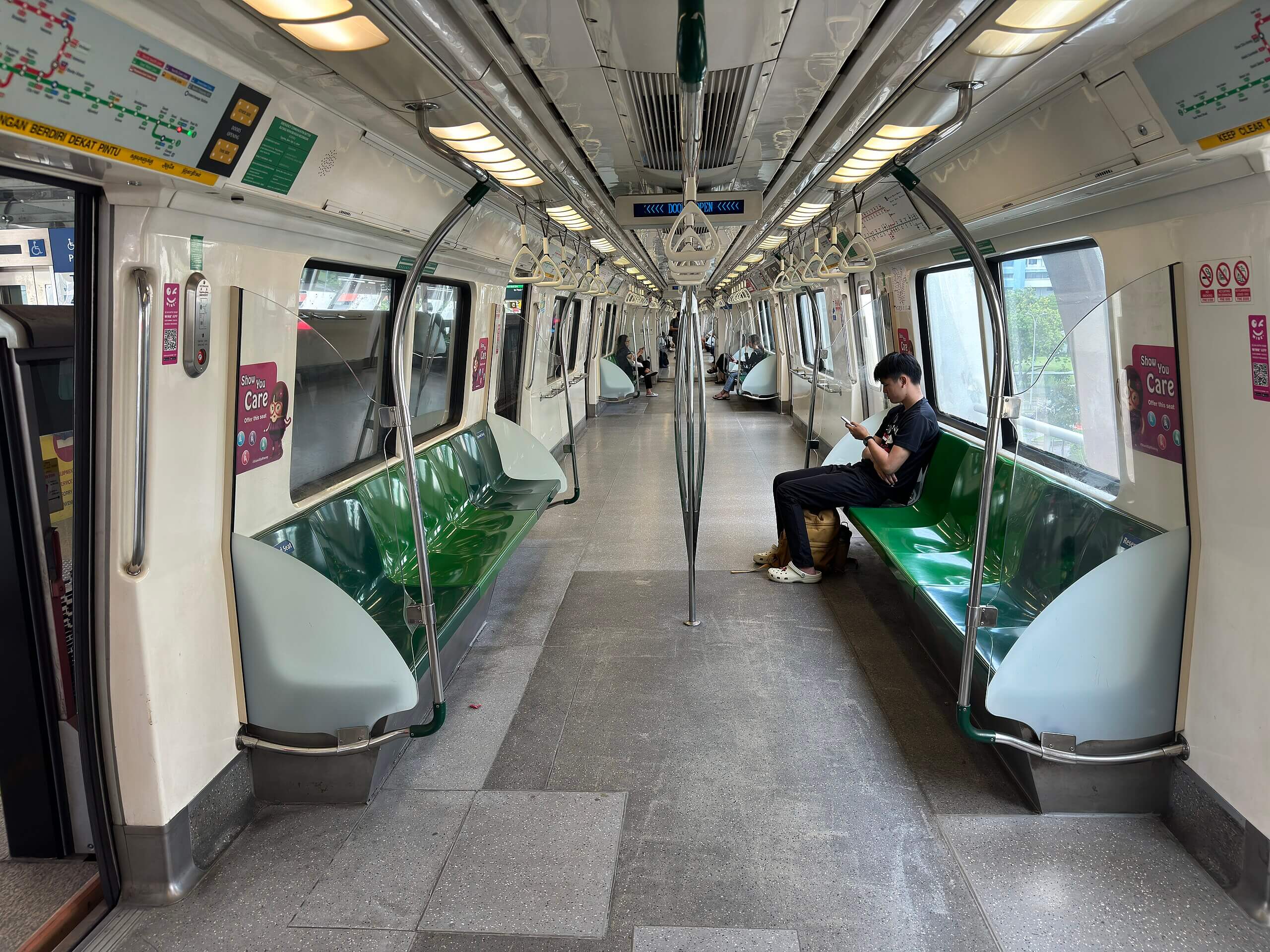 MRT seat dispute