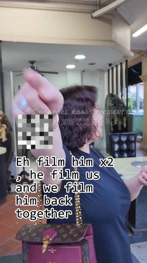 geylang woman parking