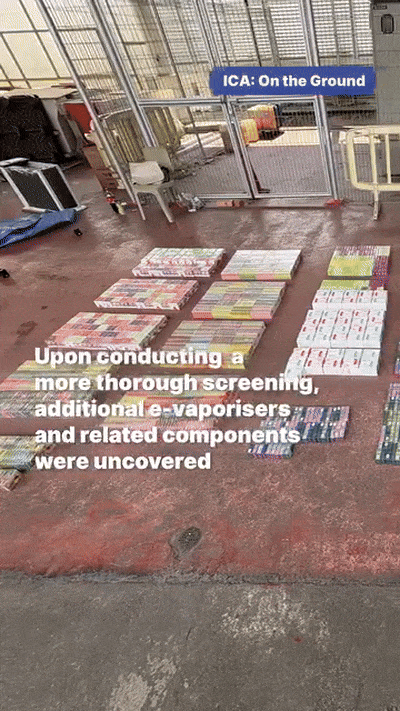 woodlands checkpoint vapes