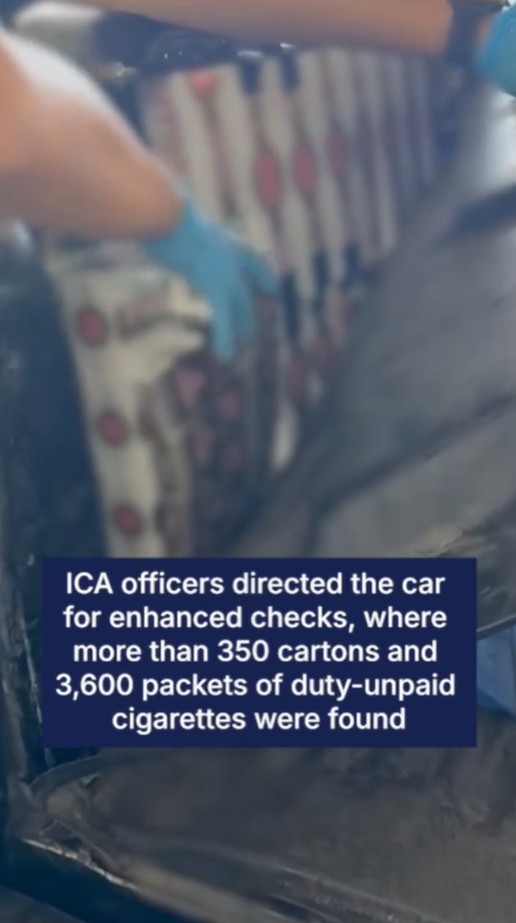 contraband cigarettes tyres