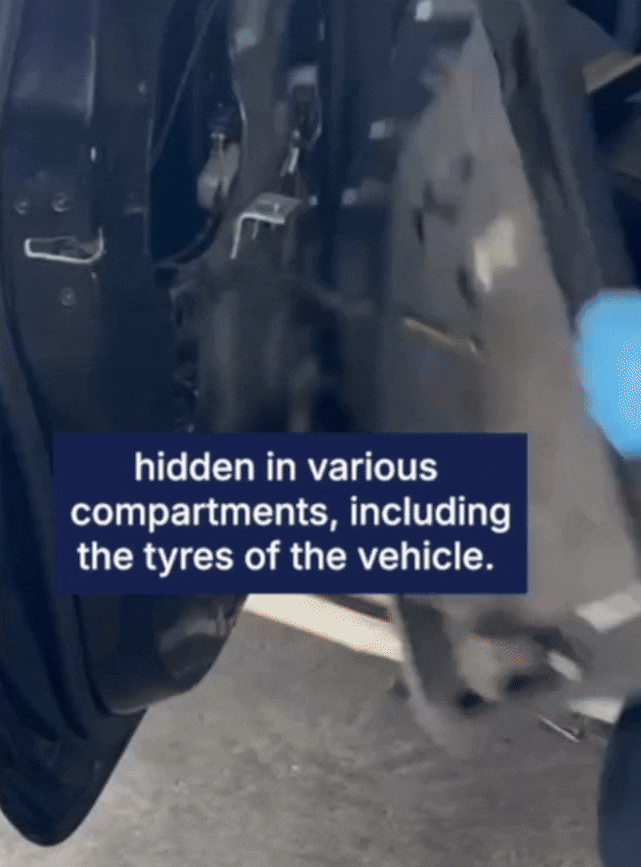 contraband cigarettes tyres