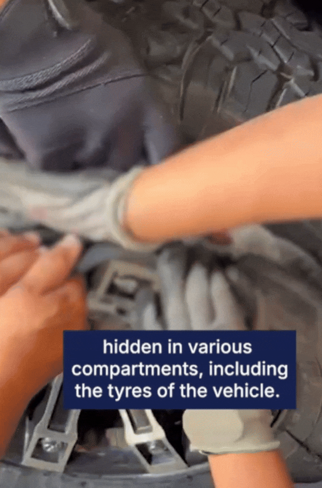 contraband cigarettes tyres