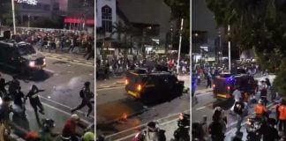 man police vehicle jakarta