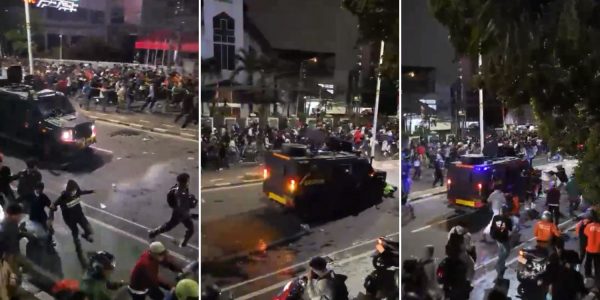 man police vehicle jakarta