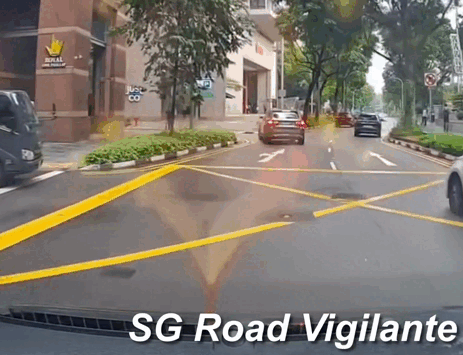 Mercedes footpath ocbc