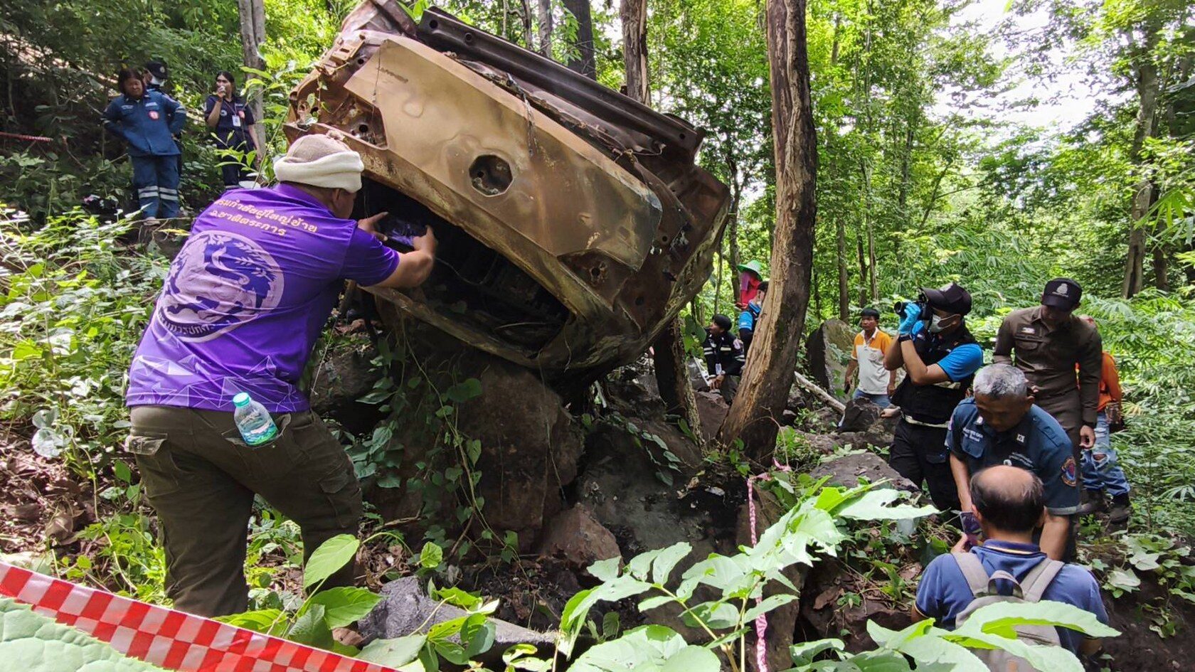 skeletal remains sedan