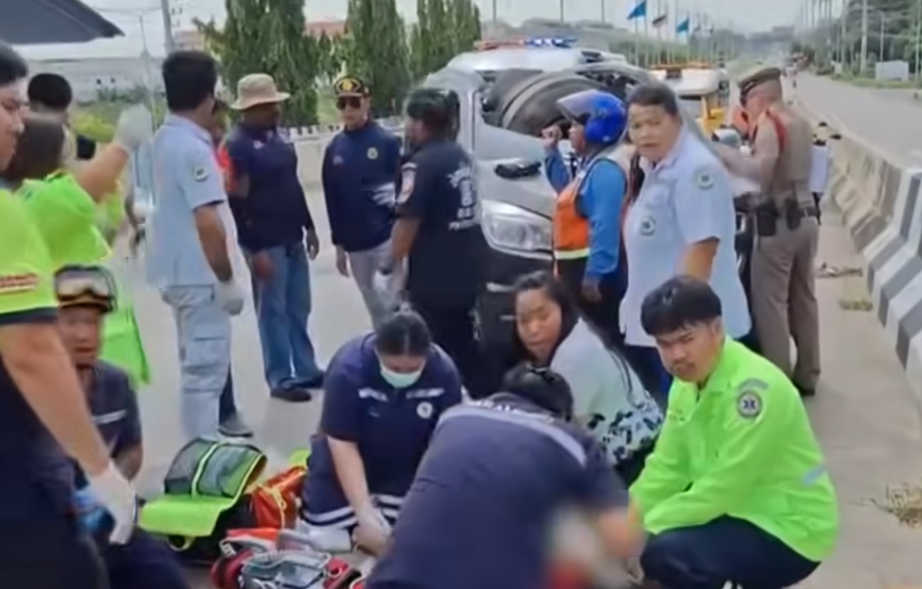 stray truck wheel car cpr