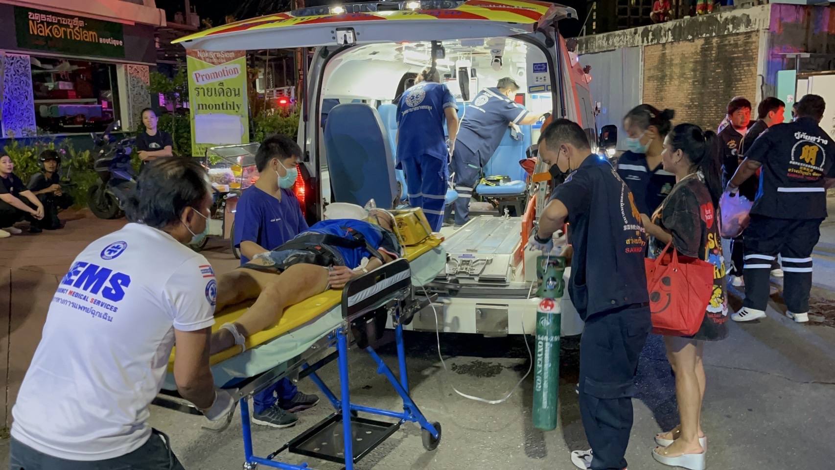 tourist scooter jail mother hospital