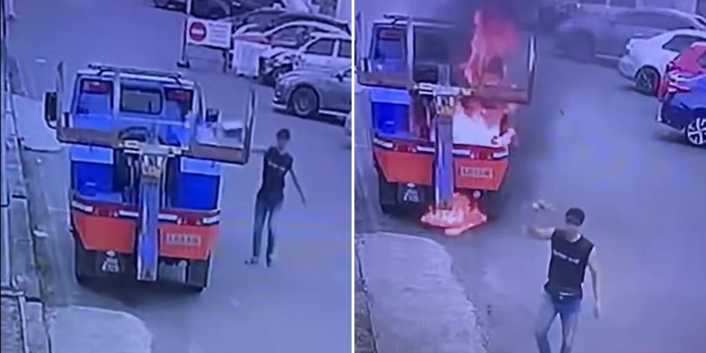 Man in M'sia sets tow truck on fire after he couldn't afford fine for ...