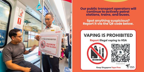 vaping public transport