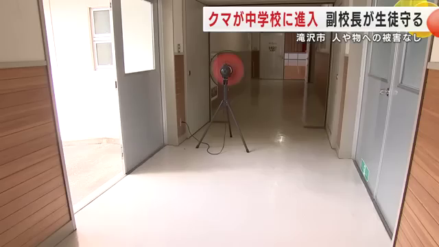 vice-principal bear students door