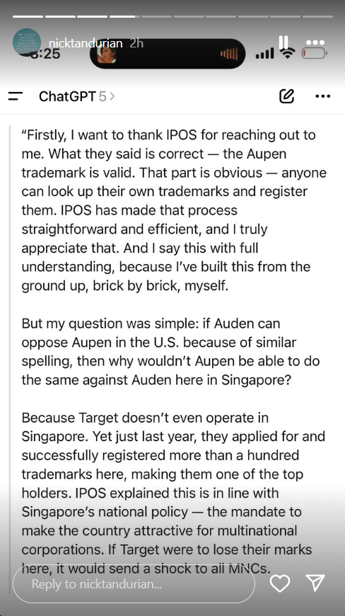 Aupen Target