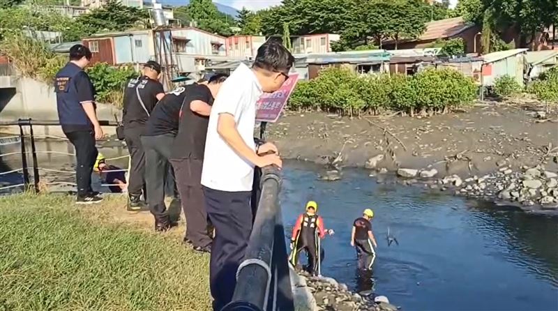 woman mother-in-law river