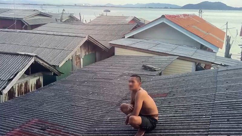 man shooting neighbour