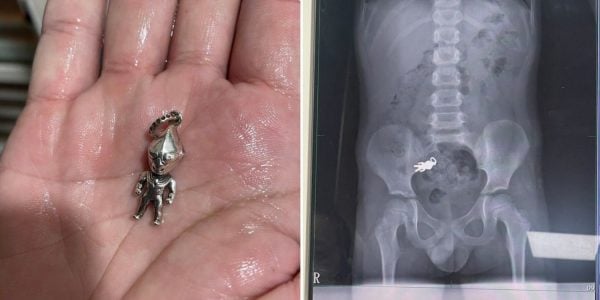 boy ultraman keychain