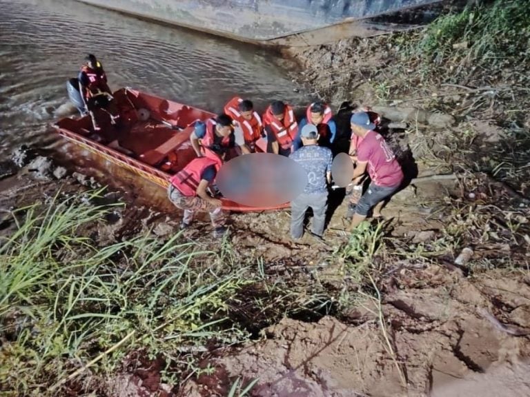 man dead falling river