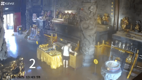 youths steal donation money