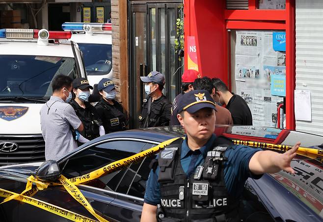 pizza restaurant stabbing