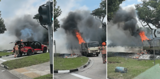 lorry fire