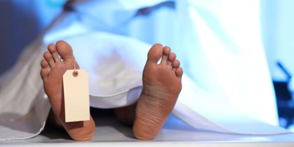 man brain dead funeral