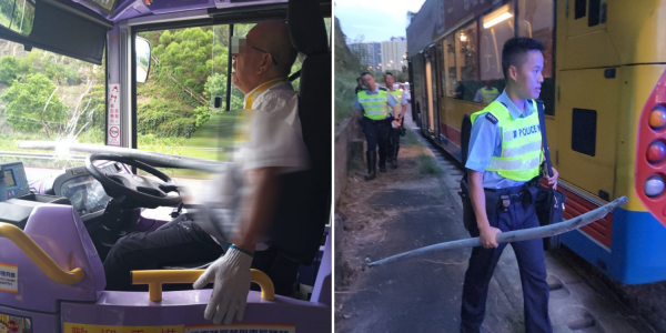 metal rod bus driver