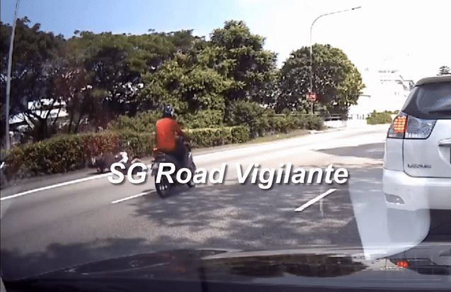 motorcyclist bke shoulder