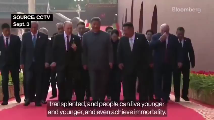 putin xi transplants immortality discussion