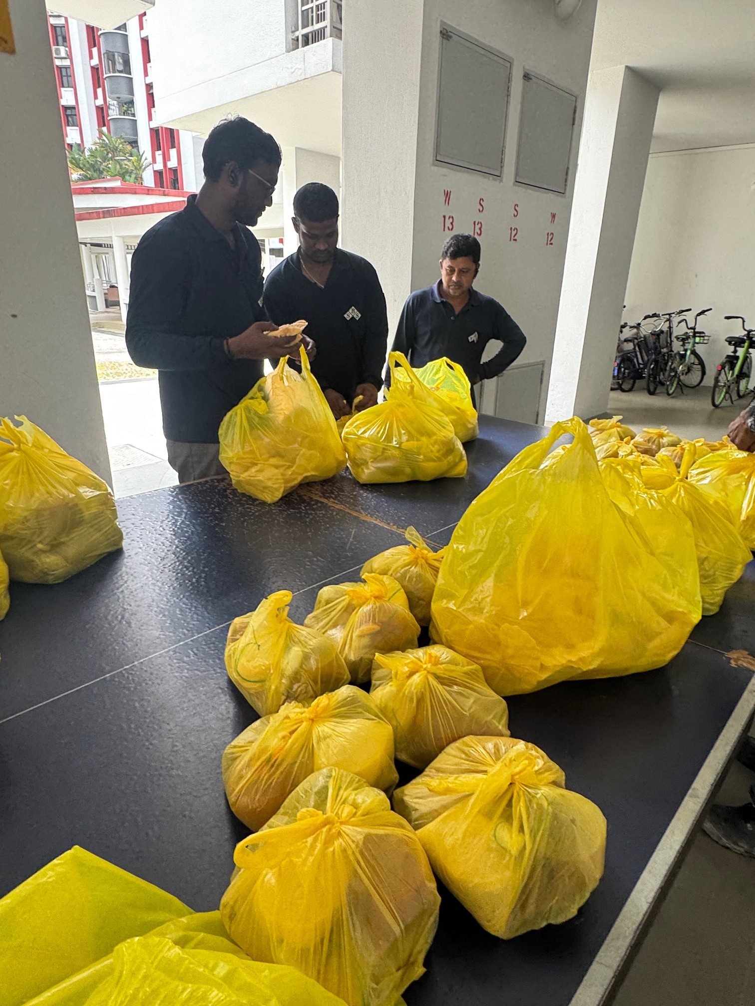 sembawang meals workers