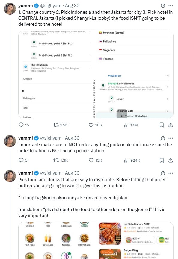 support indonesian riders protests post 2