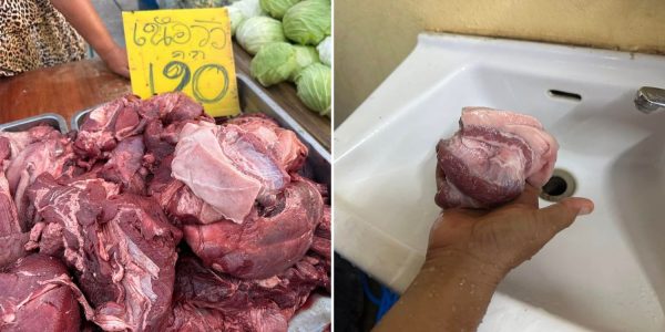 vendor sells pork as beef