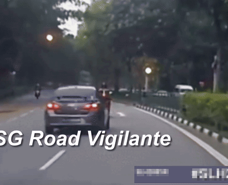 motorcyclist red light yishun