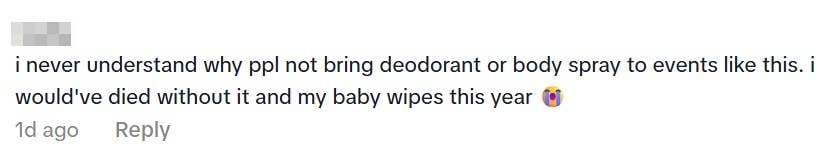 deodorant