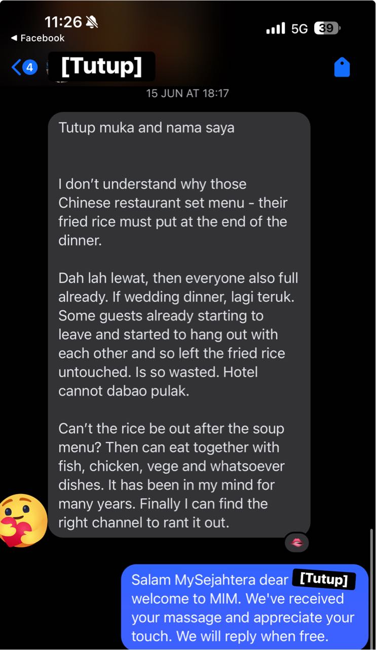 fried rice chinese weddings question