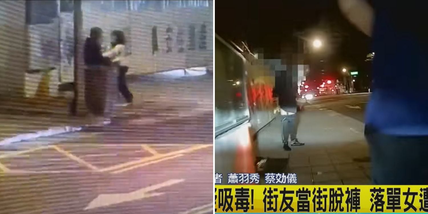 man flashes young woman taiwan