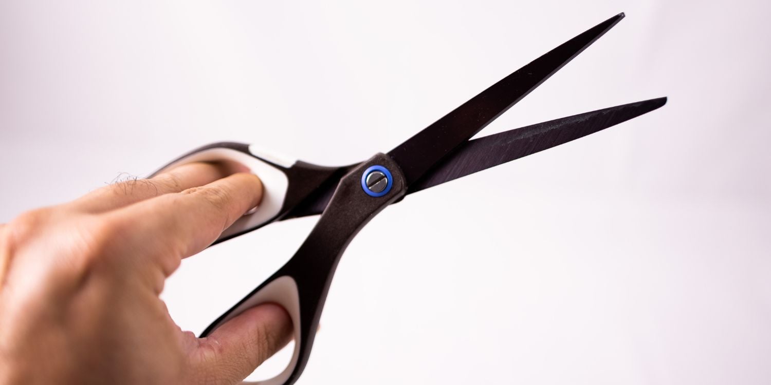 man sexually assault scissors threat