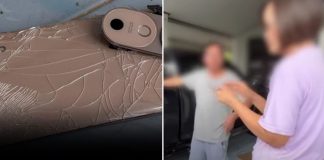 man smashed phone scammer