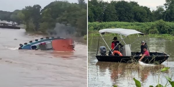 pregnant woman tugboat capsized