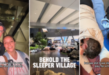 sleep airport