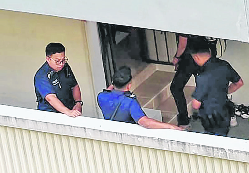 man ppo tampines police