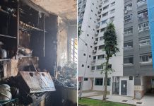 Yishun kitchen fire